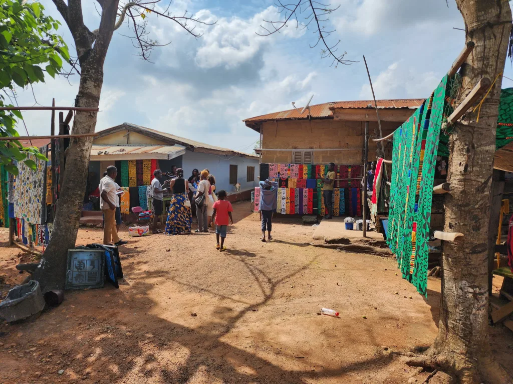 Ntonso Adinkra craft village 